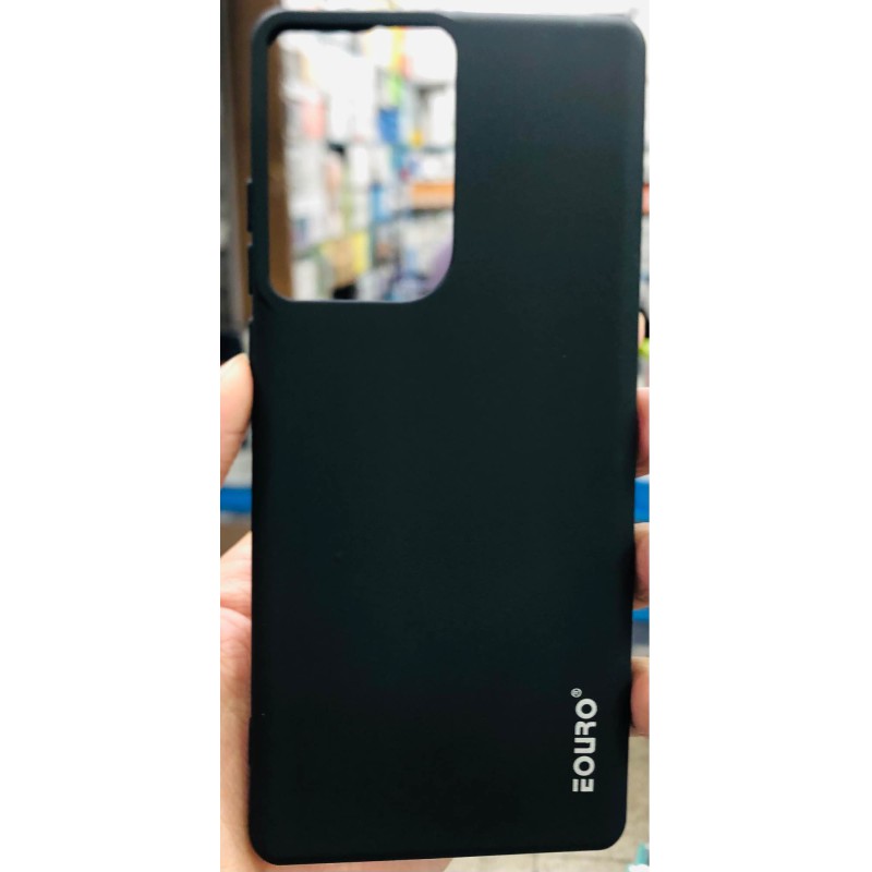 Picture of Premium Case Soft Sandstone Slim Matte Cover for Motorola Edge 50 Fusion - Stylish and Protective Phone Case -Black