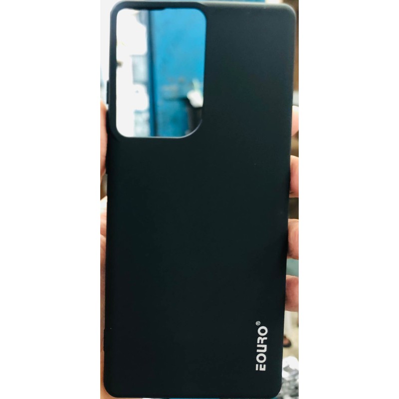 Picture of Premium Case Soft Sandstone Slim Matte Cover for Motorola Edge 50 Fusion - Stylish and Protective Phone Case -Black