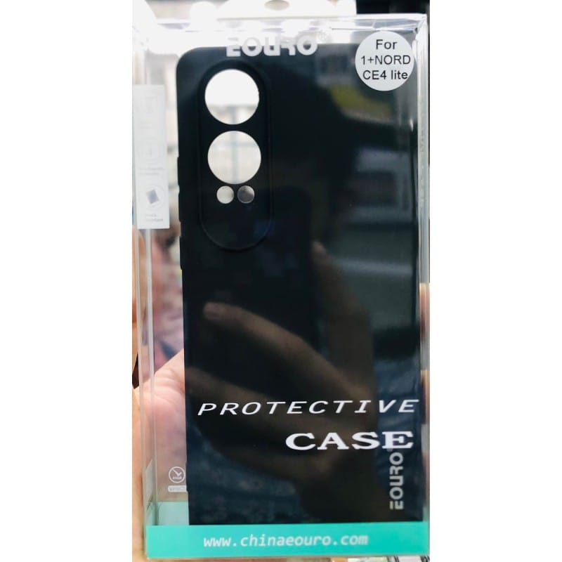 Picture of Premium Quality Shockproof Protective Back Cover Case For OnePlus Nord Ce4 Lite-Black