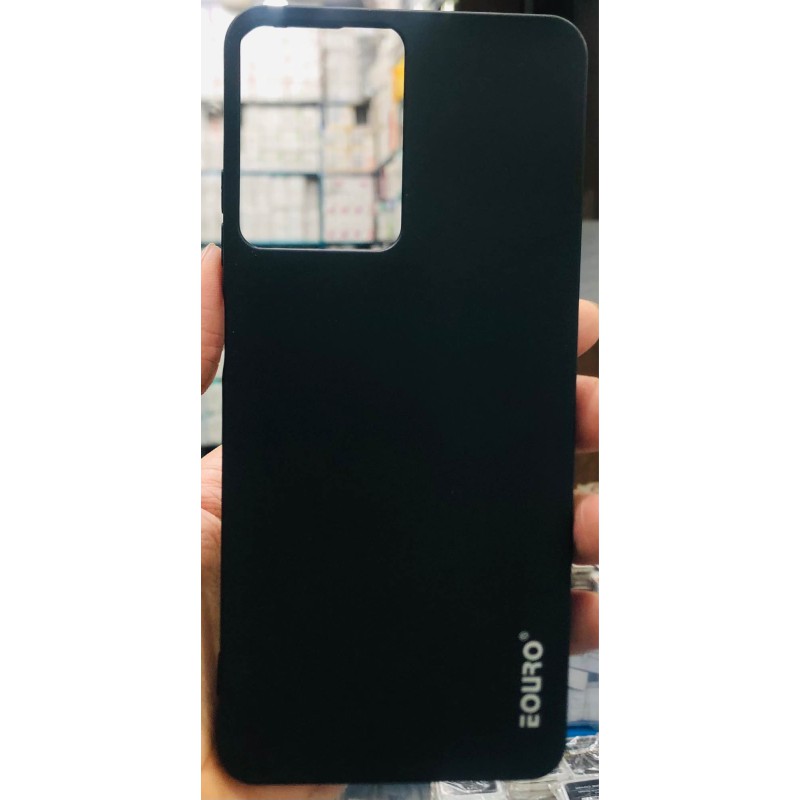 Picture of Motorola Edge 40 Neo Premium Case Soft Sandstone Slim Matte Cover Eouro Brand - Phone -Black