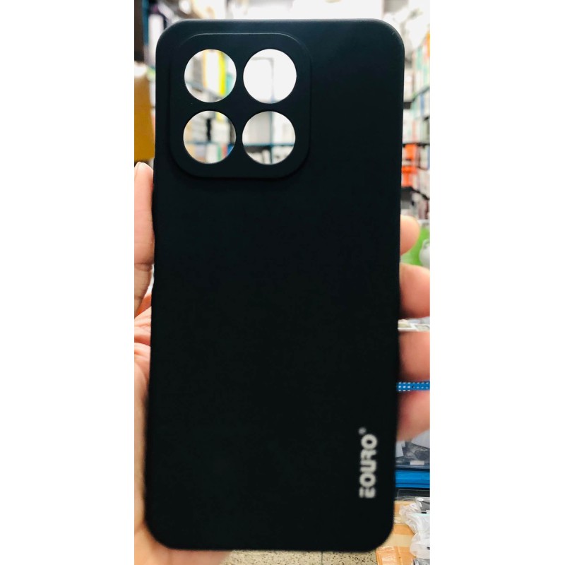Picture of Eouro For Homor X6b  Premium Case Soft Sandstone Slim Matte Cover ( X6B )Eouro Brand -Black