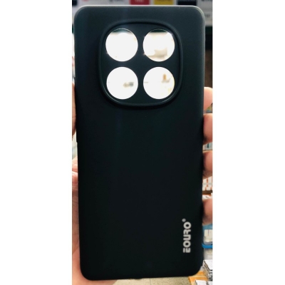 Picture of For Xiaomi Redmi Note 14 Pro Premium Case Soft Sandstone Slim Matte Cover- Phone -Black
