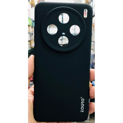 Picture of Vivo X200 Premium Case Soft Sandstone Slim Matte Cover Eouro Brand - Phone Case -Black