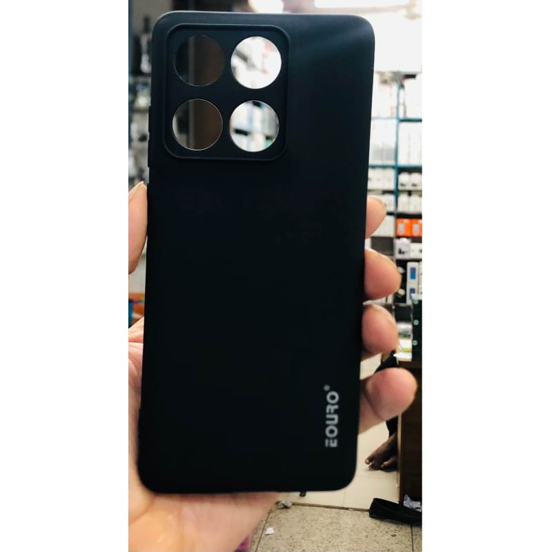 Picture of For Samsung Moto Edge 60 Fusion Premium Case Soft Sandstone Slim Matte Cover -Black