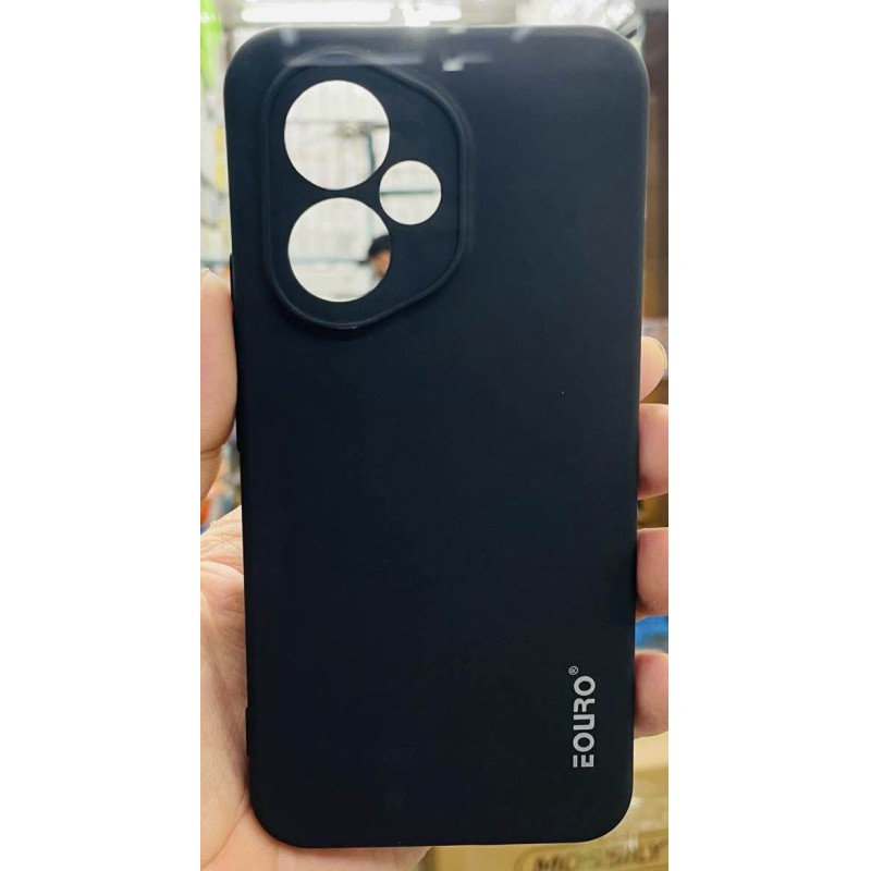 Picture of For Honor 400 Premium Case Soft Sandstone Slim Matte Cover Eouro - Phone -Black