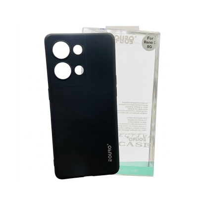 Picture of Premium Case For Oppo Reno 9 5g Premium Case Soft Sandstone Slim Matte Cover Eouro Brand - Camera Back Cover (Back Case Cover For Smartphone) -Black