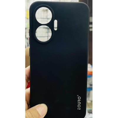 Picture of Xiaomi Redmi Turbo 4 Pro Premium Case Soft Sandstone Slim Matte Cover Eouro Brand - Camera Back Cover (Back Case Cover For Smartphone) -Black