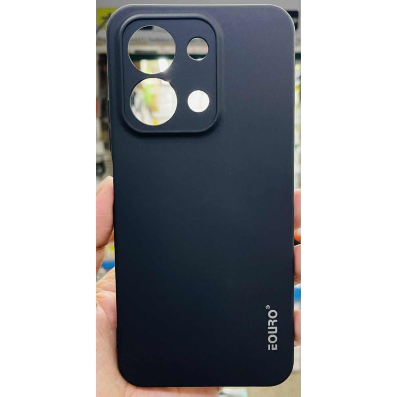 Picture of Xiaomi Redmi 15C 4G Luxury Shockproof Camera Protective Liquid Soft Case Back Cover -Black