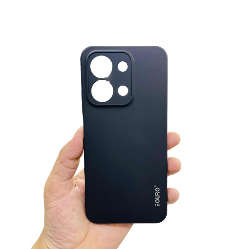 Picture of For Redmi 15C Premium Case Soft Sandstone Slim Matte Cover Eouro Brand - Phone Case -Black