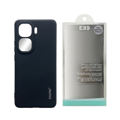 Picture of Premium Quality Shockproof Protective Back Cover Case For Vivo iQOO 10 PRO-Black
