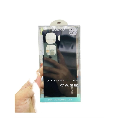 Picture of Premium Quality Shockproof Protective Back Cover Case For Vivo iQOO 10 PRO-Black