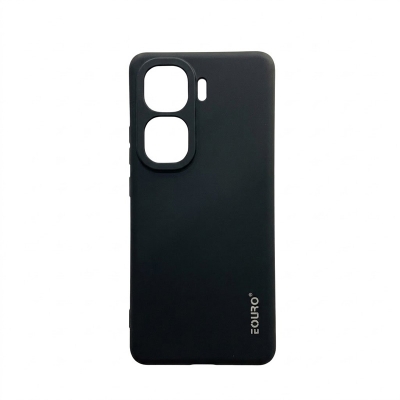 Picture of New Phone case Vivo iQOO 10 Pro 10Pro Carbon Fibre Leather Silicone Protection Casing For Vivo iQOO 10 5G ¡QOO10 Pro Back cover -Black