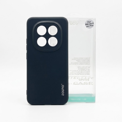 Picture of Xiaomi Redmi Note 15 Pro+ 5G Premium Case Soft Sandstone Slim Matte Cover- Phone -Black