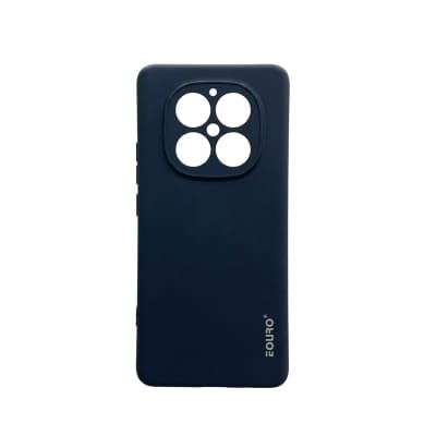 Picture of Xiaomi Redmi Note 15 5G Luxury Shockproof Camera Protective Liquid Soft Case Back Cover -Black
