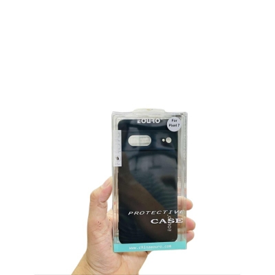 Picture of Premium Quality Shockproof Protective Back Cover Case For Google Pixel 6-Black