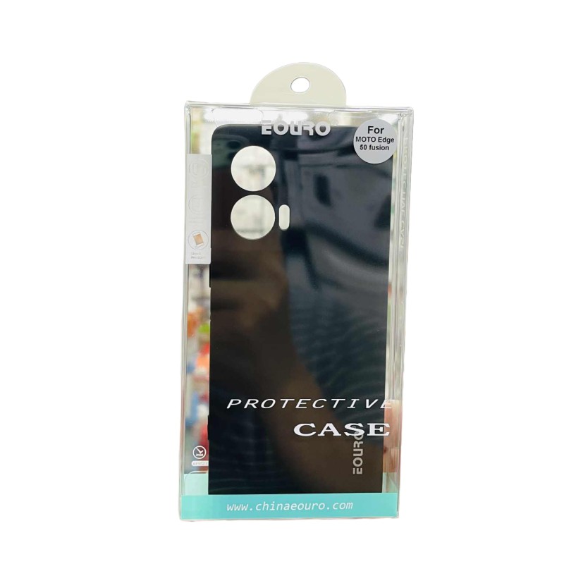 Picture of Premium Quality Shockproof Protective Back Cover Case For Motorola Edge 50-Black