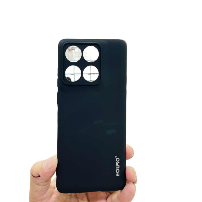 Picture of Premium Quality Shockproof Protective Back Cover Case For Motorola Edge 50-Black