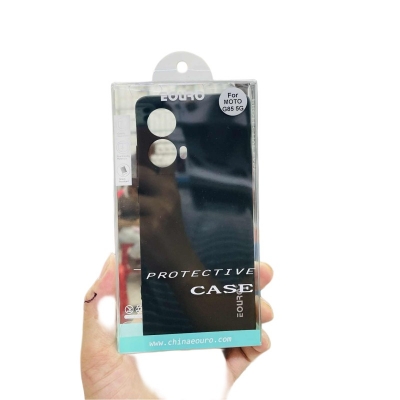 Picture of Premium Quality Shockproof Protective Back Cover Case For Motorola G96-Black