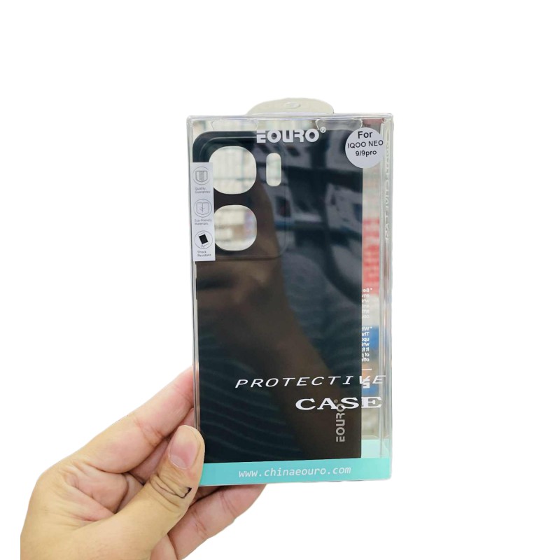 Picture of Premium Quality Shockproof Protective Back Cover Case For Vivo iQOO Neo9-Black