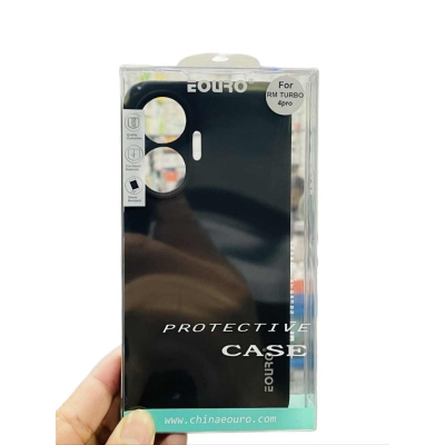 Picture of For Xiaomi Redmi Turbo 4 Pro Premium Case Soft Sandstone Slim Matte Cover Eouro - Phone -Black