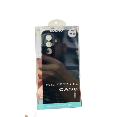 Picture of Premium Quality Shockproof Protective Back Cover Case For Samsung Galaxy A56-Black