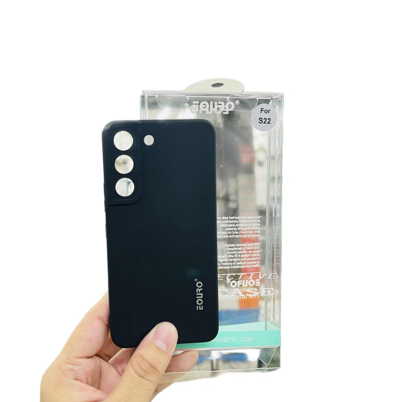 Picture of Premium Quality Shockproof Protective Back Cover Case For Samsung Galaxy S21-Black