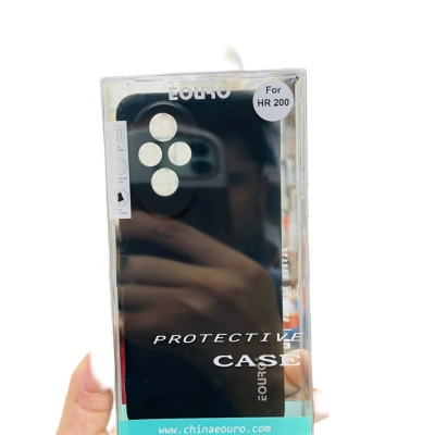 Picture of Premium Quality Shockproof Protective Back Cover Case For Honor 200-Black