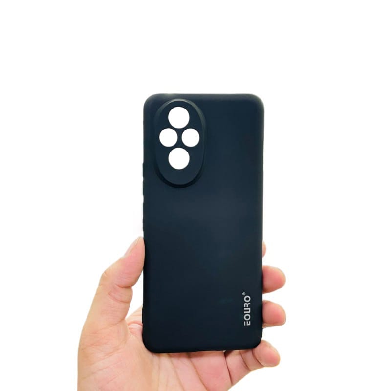 Picture of For Honor 200 Premium Case Soft Sandstone Slim Matte Cover -Black