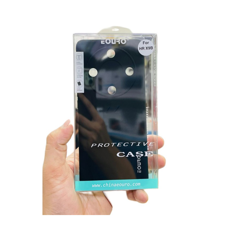 Picture of Premium Quality Shockproof Protective Back Cover Case For Honor X9b-Black