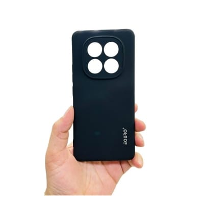 Picture of Redmi Note 15 Pro 4G Premium Case Soft Sandstone Slim Matte Cover -Black
