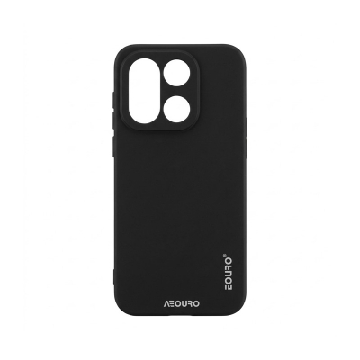 Picture of OnePlus 15 Premium Case Soft Sandstone Slim Matte Cover -Black
