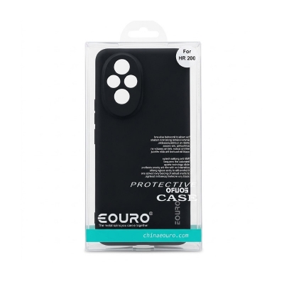Picture of For Honor Honor 200 Premium Case Soft Sandstone Slim Matte Cover -Black