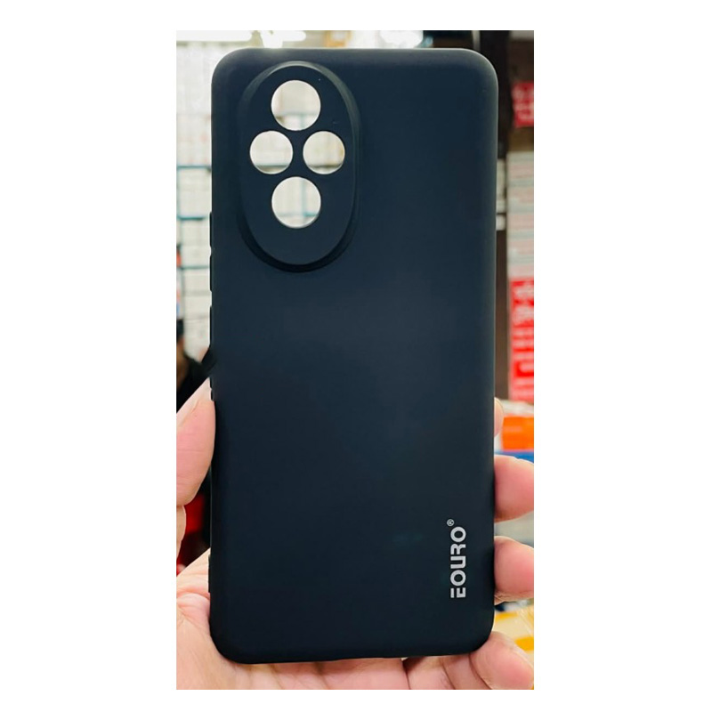 Picture of For Honor Honor 200 Premium Case Soft Sandstone Slim Matte Cover -Black