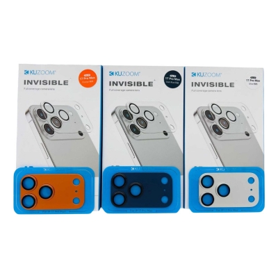 Picture of Kuzoom Invisible Full Coverage Camera Lens Protector 17 Pro max 