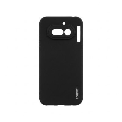 Picture of Nothing Phone 4A Pro Premium Case Soft Sandstone Slim Matte Cover Eouro Brand -Black