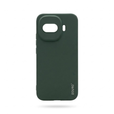 Picture of iQOO Z11 Turbo Premium Case Soft Sandstone Slim Matte Cover Eouro Brand - Camera Back Cover (Back Case Cover) -Black
