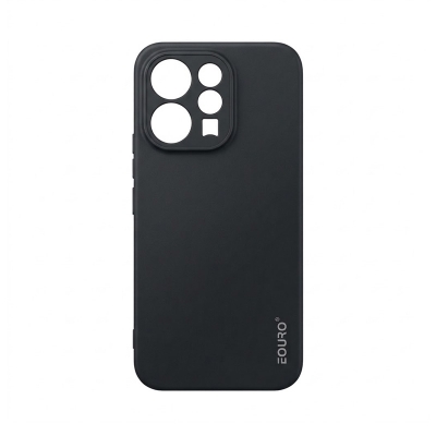 Picture of Vivo V70 Premium Case Soft Sandstone Slim Matte Cover Eouro Brand - Camera Back Cover (Back Case Cover) -Black