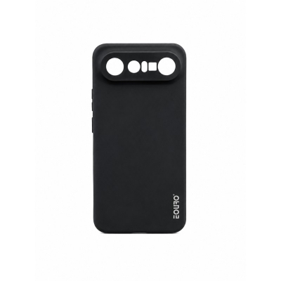 Picture of Vivo X300 FE Luxury Shockproof Camera Protective Liquid Soft Case Back Cover -Black