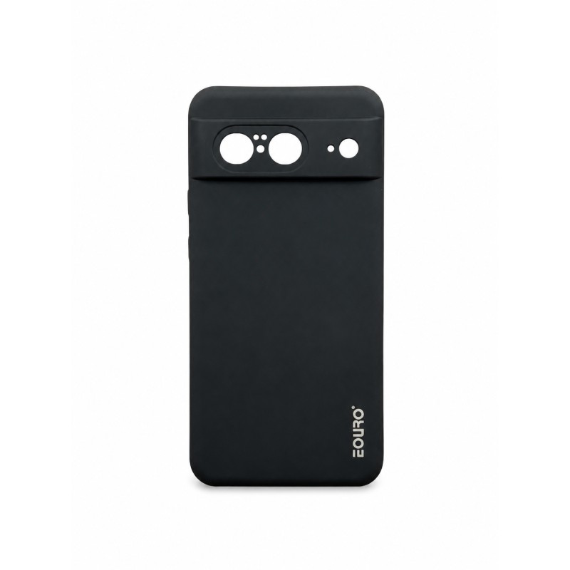 Picture of For Pixel 8 Eouro Premium Slim Soft TPU Silicone Case | Anti-Scratch Shockproof Protective Back Cover - Black 