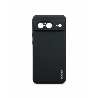 Picture of For Pixel 8 Eouro Premium Slim Soft TPU Silicone Case | Anti-Scratch Shockproof Protective Back Cover - Black 