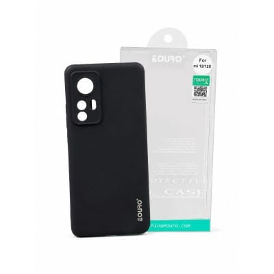 Picture of Premium Quality Shockproof Protective Back Cover Case For Xiaomi 12-Black