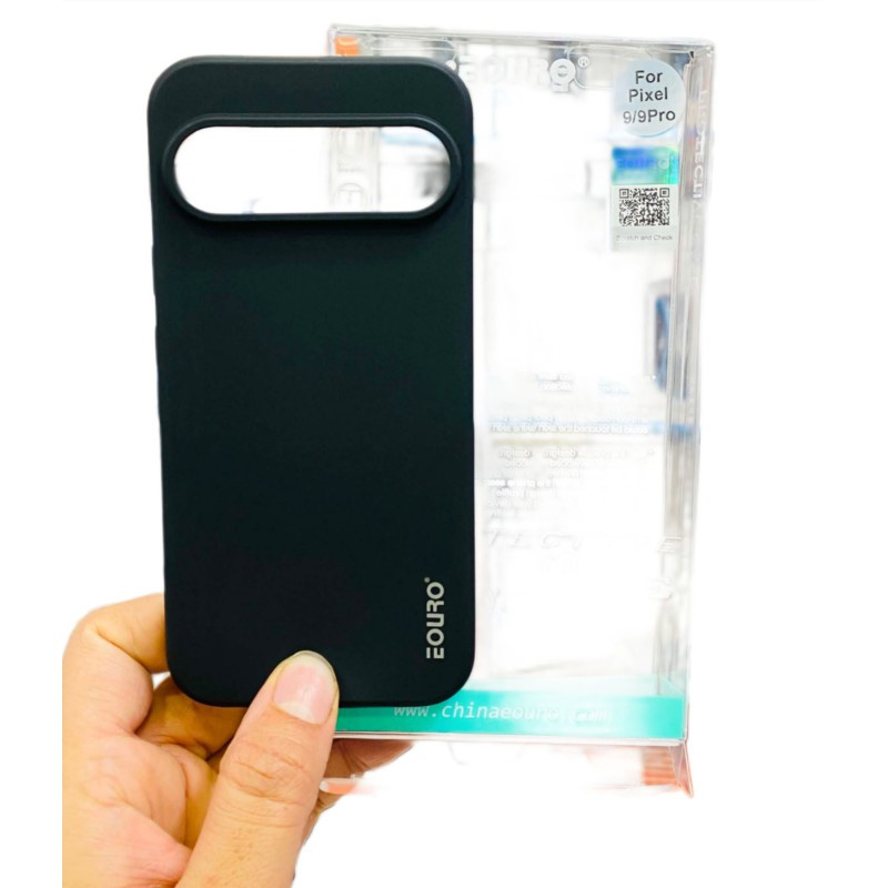 Picture of Premium Quality Shockproof Protective Back Cover Case For Pixel 9-Black
