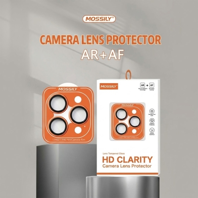 Picture of iPhone 12 Pro MOSSILY HD Clarity Camera Lens Protector | 9H Tempered Glass | HD Clear | Anti-Scratch | Easy Installation 