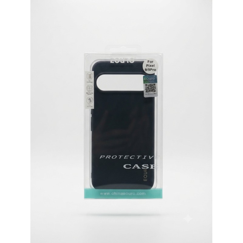 Picture of Premium Quality Shockproof Protective Back Cover Case For Pixel 9-Black