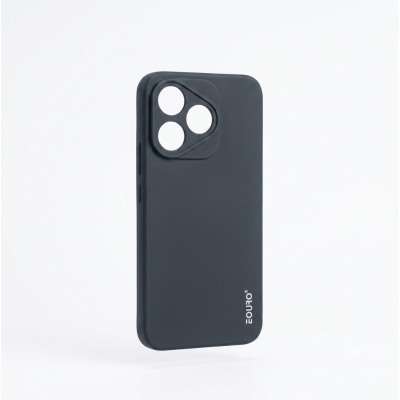 Picture of For Honor 400 Lite Eouro Premium Soft Silicone Case | Slim Shockproof Protective Back Cover | Anti-Scratch Matte Finish - Black 