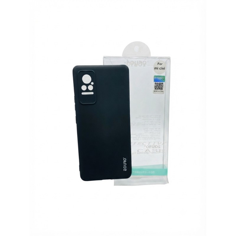 Picture of Premium Quality Shockproof Protective Back Cover Case For Xiaomi Civi-Black