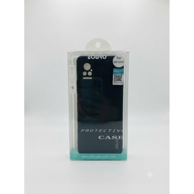 Picture of Premium Quality Shockproof Protective Back Cover Case For Xiaomi Civi-Black