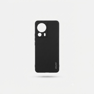 Picture of Premium Quality Shockproof Protective Back Cover Case For Xiaomi Civi 2-Black