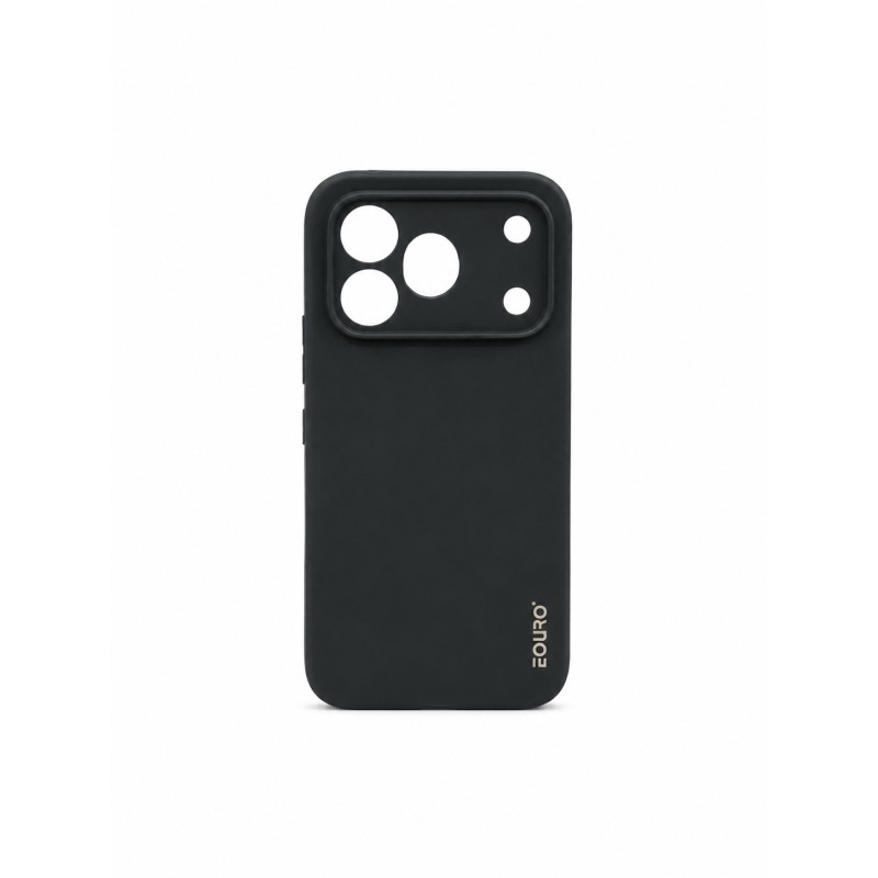 Picture of For Honor 600 Pro Eouro Premium Soft Silicone Case | Slim Shockproof Protective Back Cover | Anti-Scratch Matte Finish - Black 