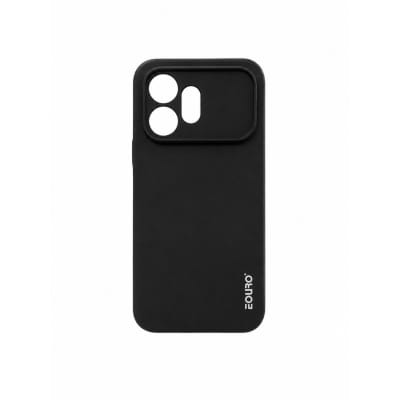Picture of For Honor 600 Eouro Premium Soft Silicone Case | Slim Shockproof Protective Back Cover | Anti-Scratch Matte Finish - Black 